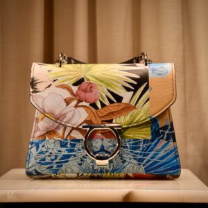 Elegant Tropical Designer Handbag